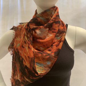 abstract-mixed-orange-splashes-draped-scarf