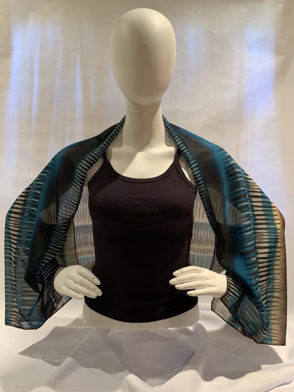 black-blue-brown-mixed-cross-stripes-bolero-shrug