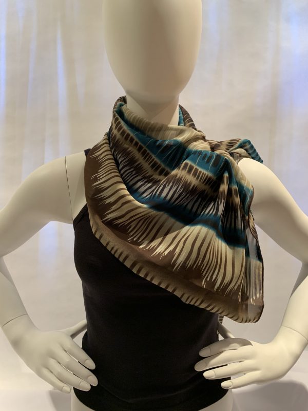 black-blue-brown-mixed-cross-stripes-draped-scarf