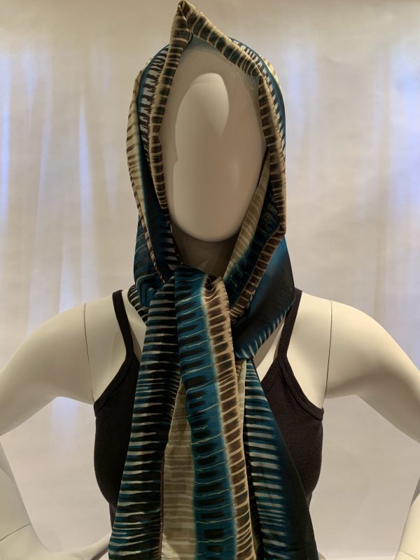 black-blue-brown-mixed-cross-stripes-head-scarf