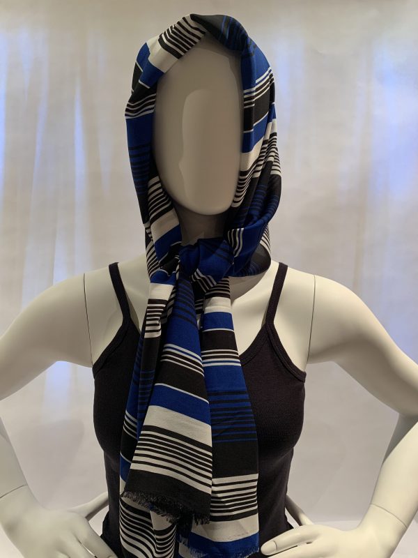 black-blue-white-multi-stripes-head-scarf