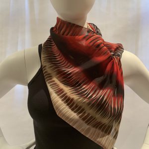 black-brown-red-mixed-cross-stripes-draped-scarf