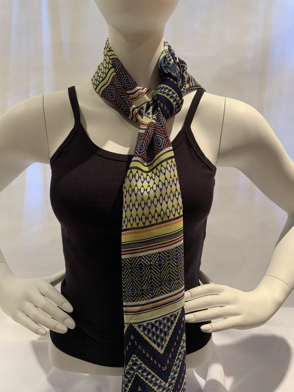 navy-white-yellow-geometric-tied-scarf